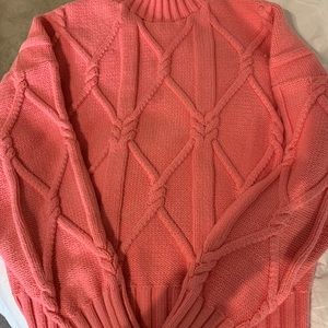 PRICEDROP! JCrew collection peach sweater